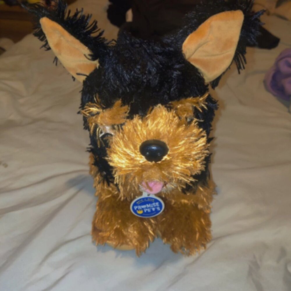 Build A Bear Terrier Yorkie Dog Promise Pets Plush Stuffed Animal Toy 13”